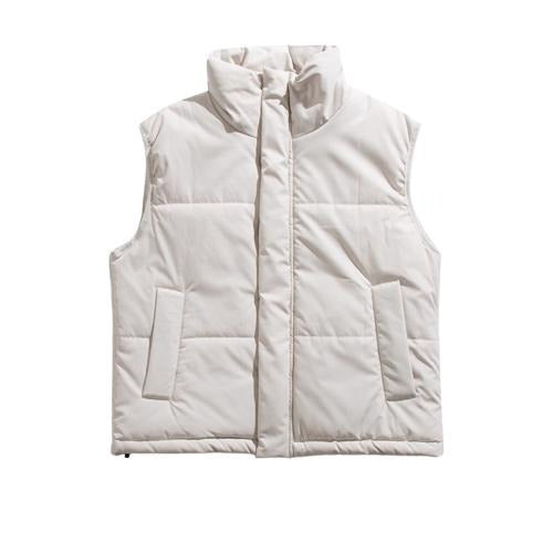Women's Stand-Up Collar Thickened Waistcoat Warm Vest