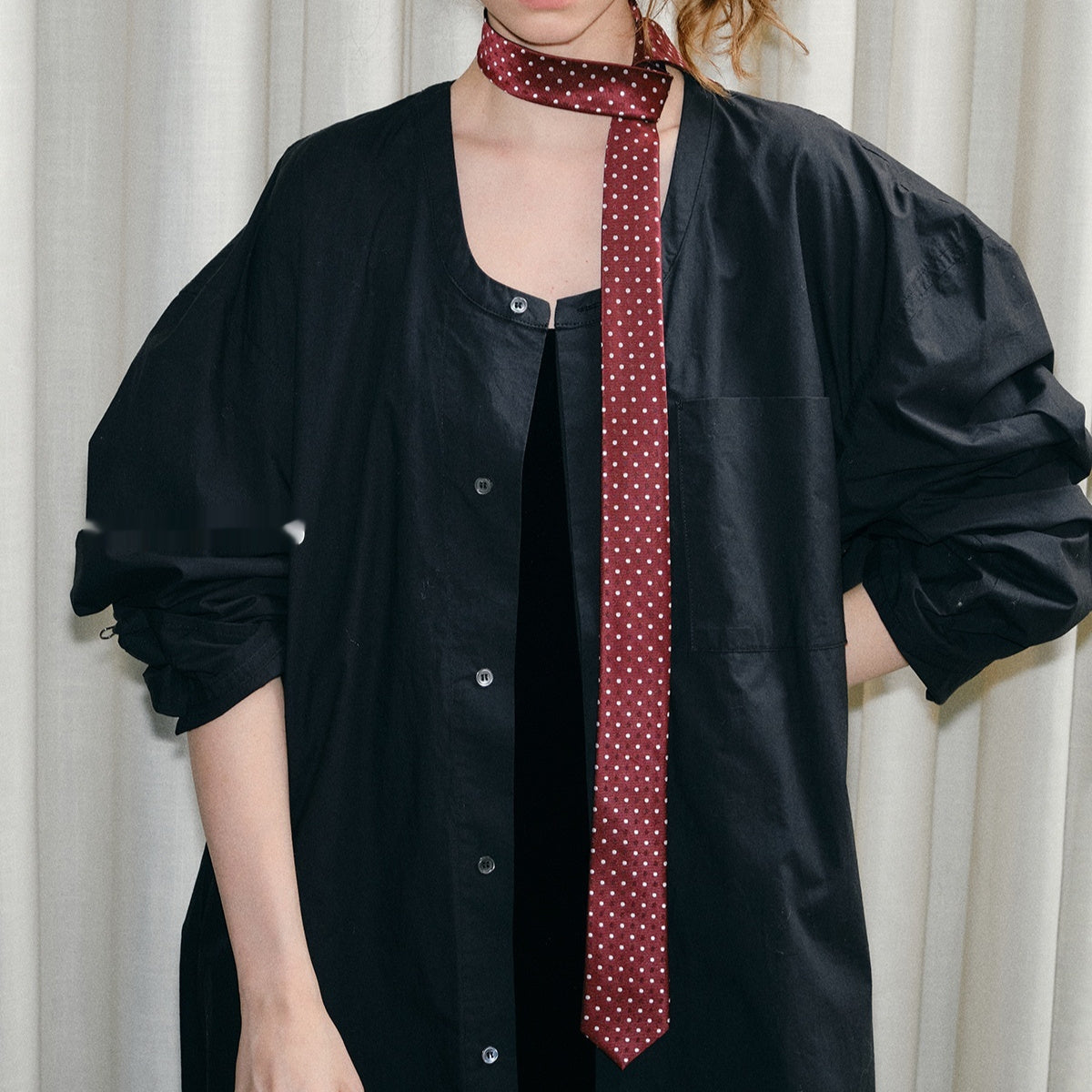 College Style Tie South Korea Design Tie Shirt