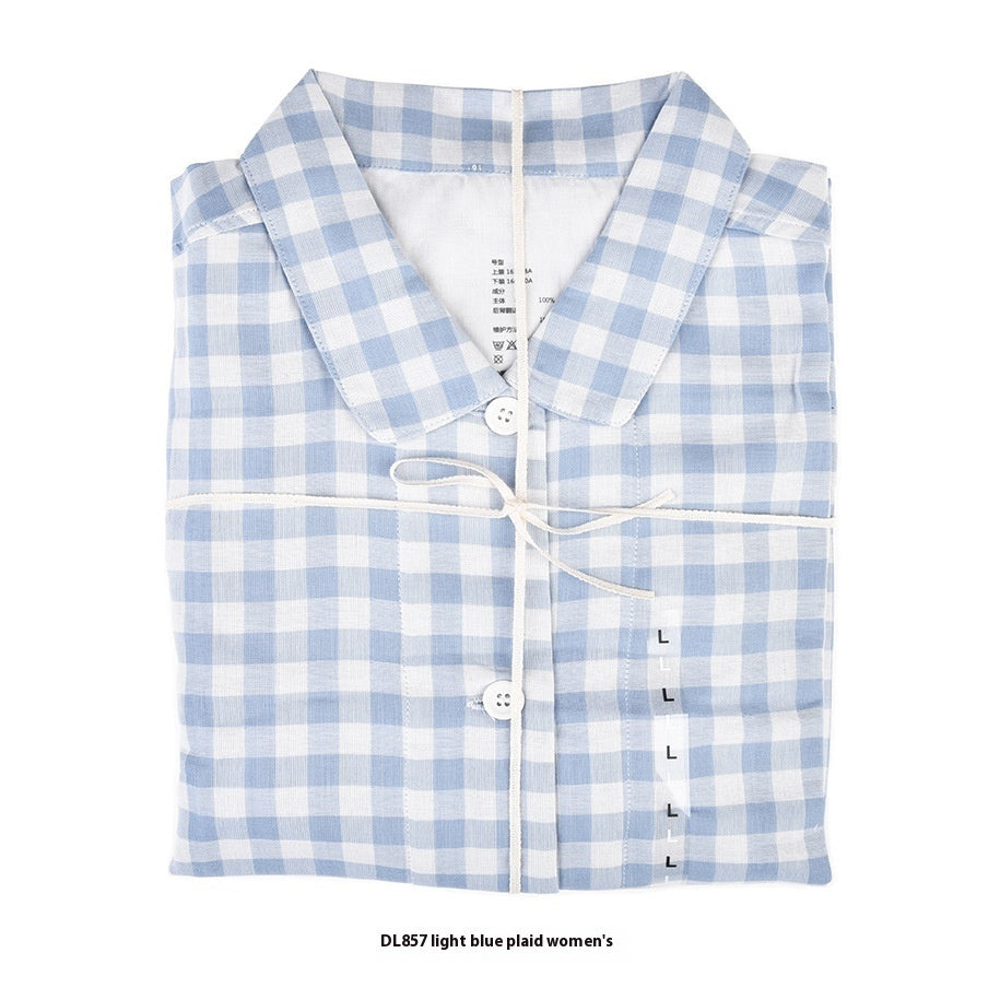 Double-layer Yarn Pajamas Without Printing