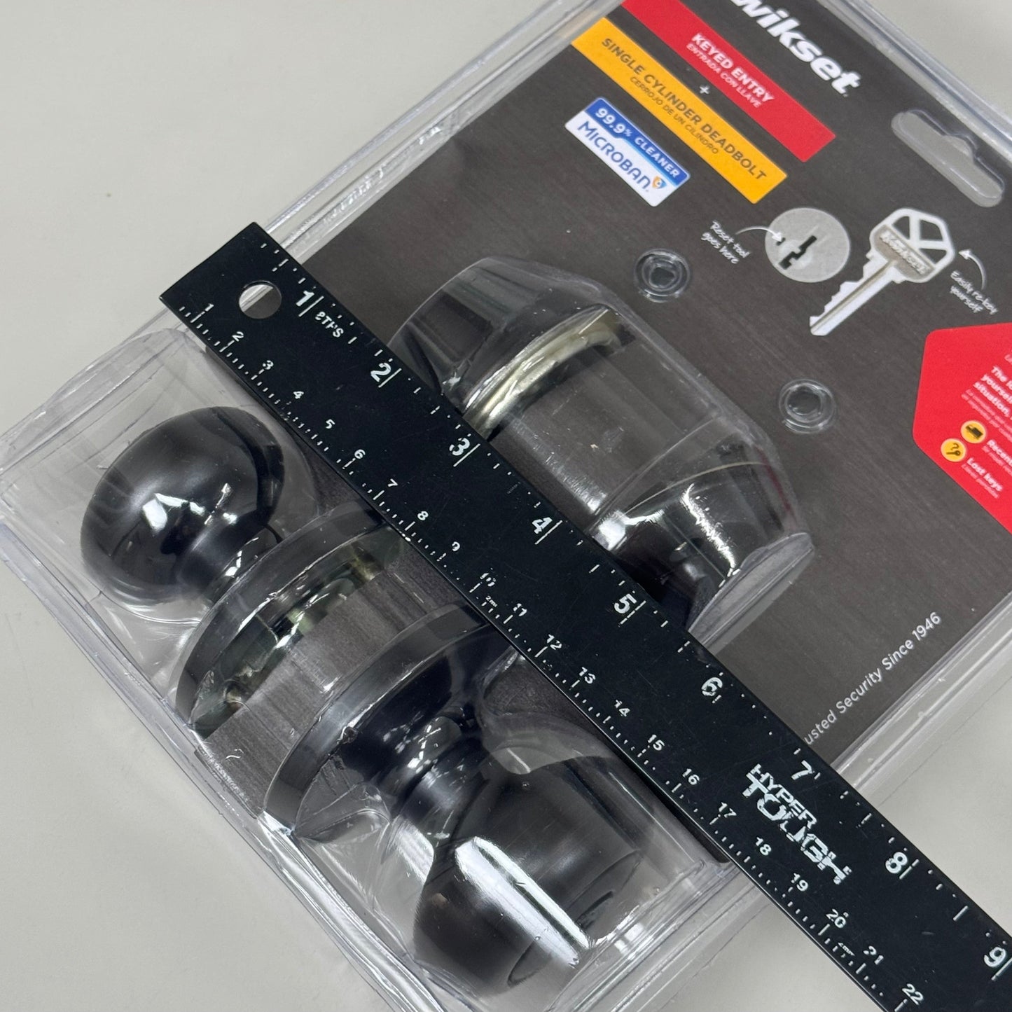 KIWKSET Cove Entry Lockset & Deadbolt Combo Smart Key Venetian Bronze 96900-421