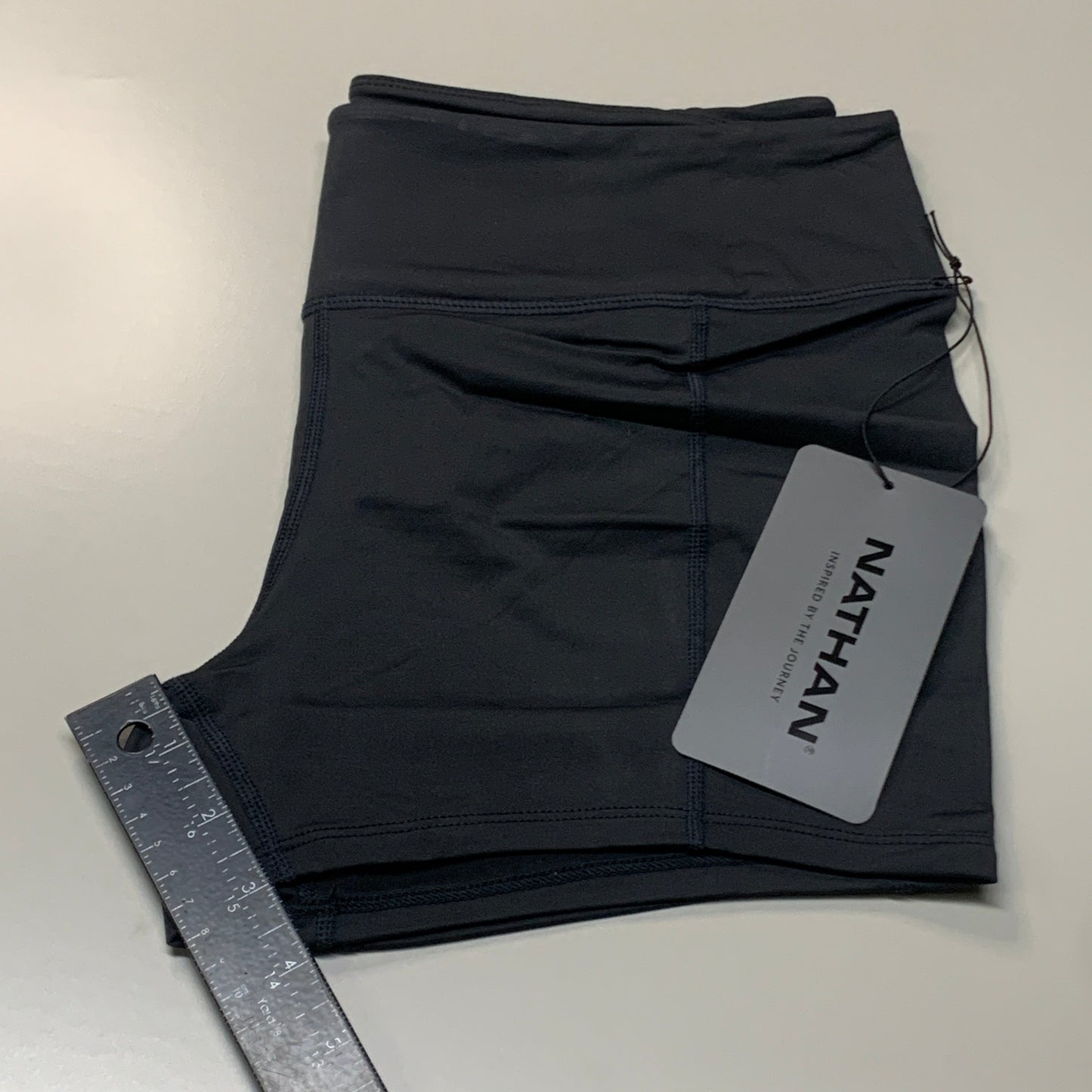 NATHAN Interval 3" Inseam Bike Short Women's Black Size XS NS51040-00001-XS