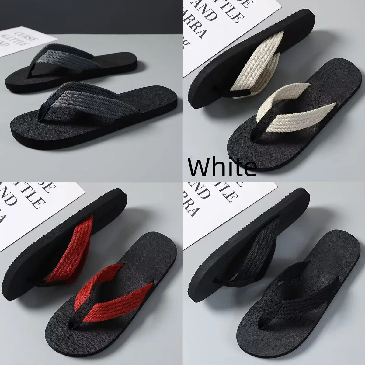 Men's Non-slip Thick-soled Fashion Flip-flops