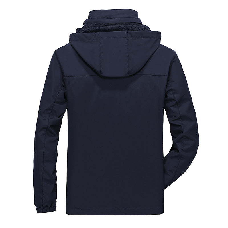 Men's Lightweight Tactical Jacket for Outdoor Casual Wear