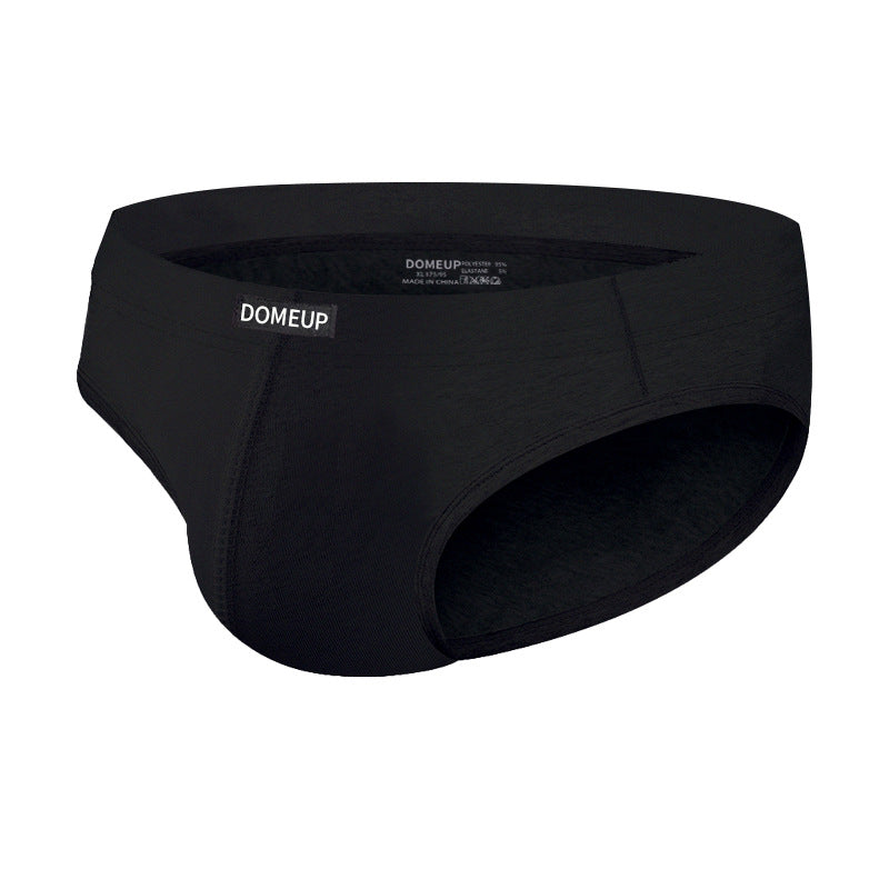 Men's Underwear Breathable Plus Size Solid Color Low Waist