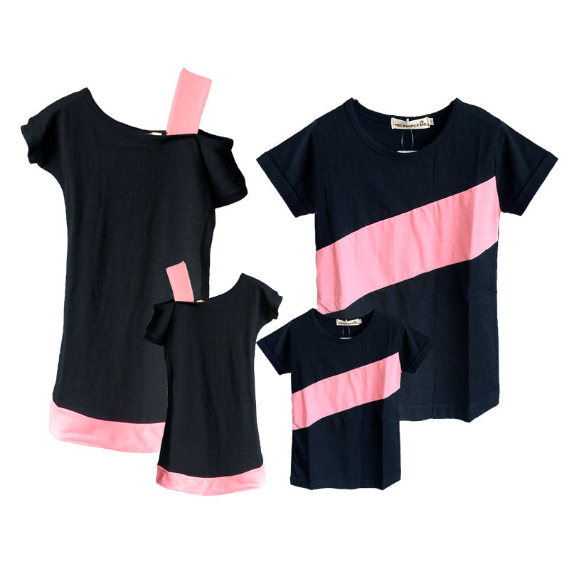 New Korean-style Family Matching Outfits For Parents And Kids