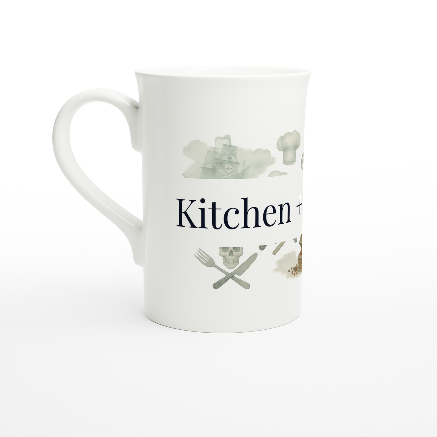 White 12oz Enamel Mug - White 10oz Porcelain Slim Mug | Coffee Mugs | Kitchen + Metal