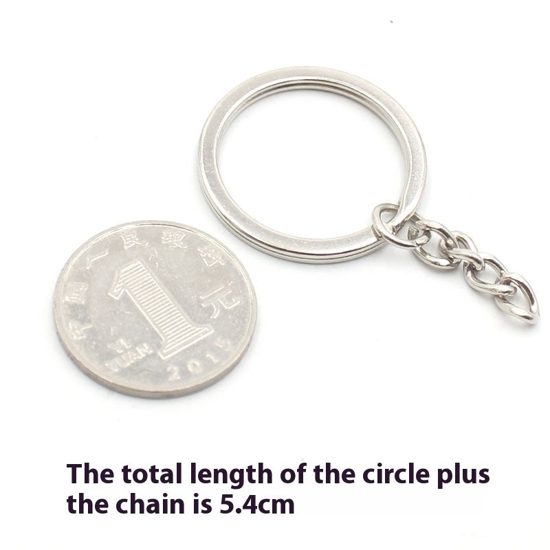 Silver Keychain Phone Pendant