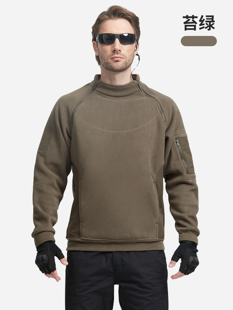 Men's Fleece Jacket with Lining for Fall and Winter