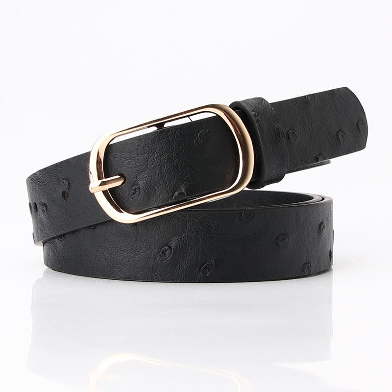 Ladies' Fashion Round Retro Casual Belt