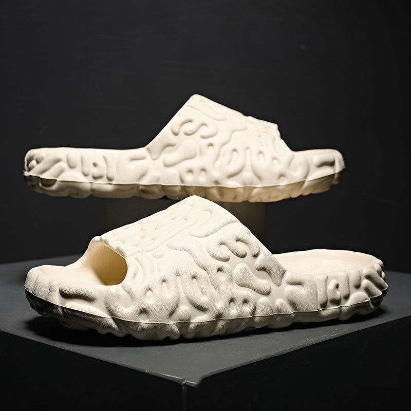 Men's Summer Slippers with Thick Non-slip Soles (Size 40)