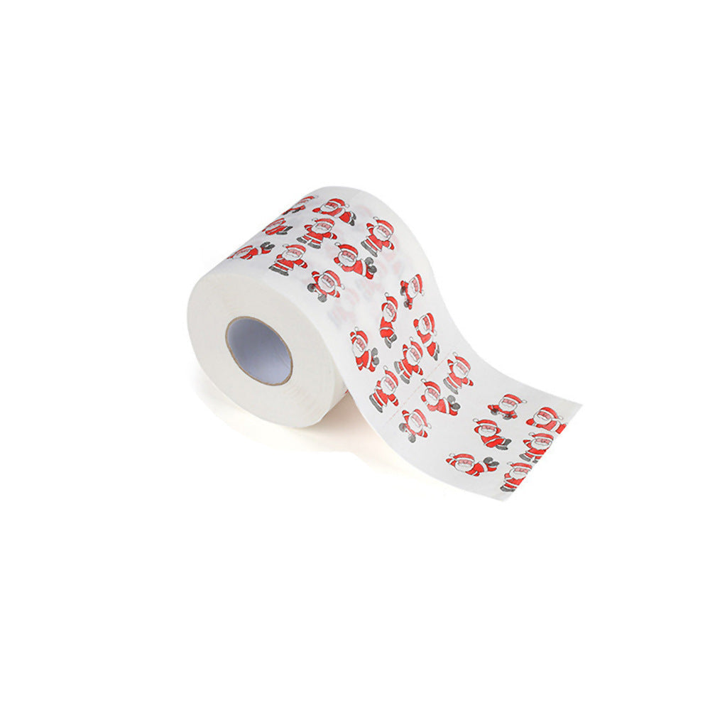 Christmas Snowman paper towel toilet printed sanitary napkin