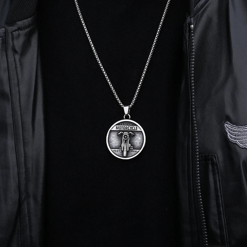 New Stainless Steel Letter Necklace