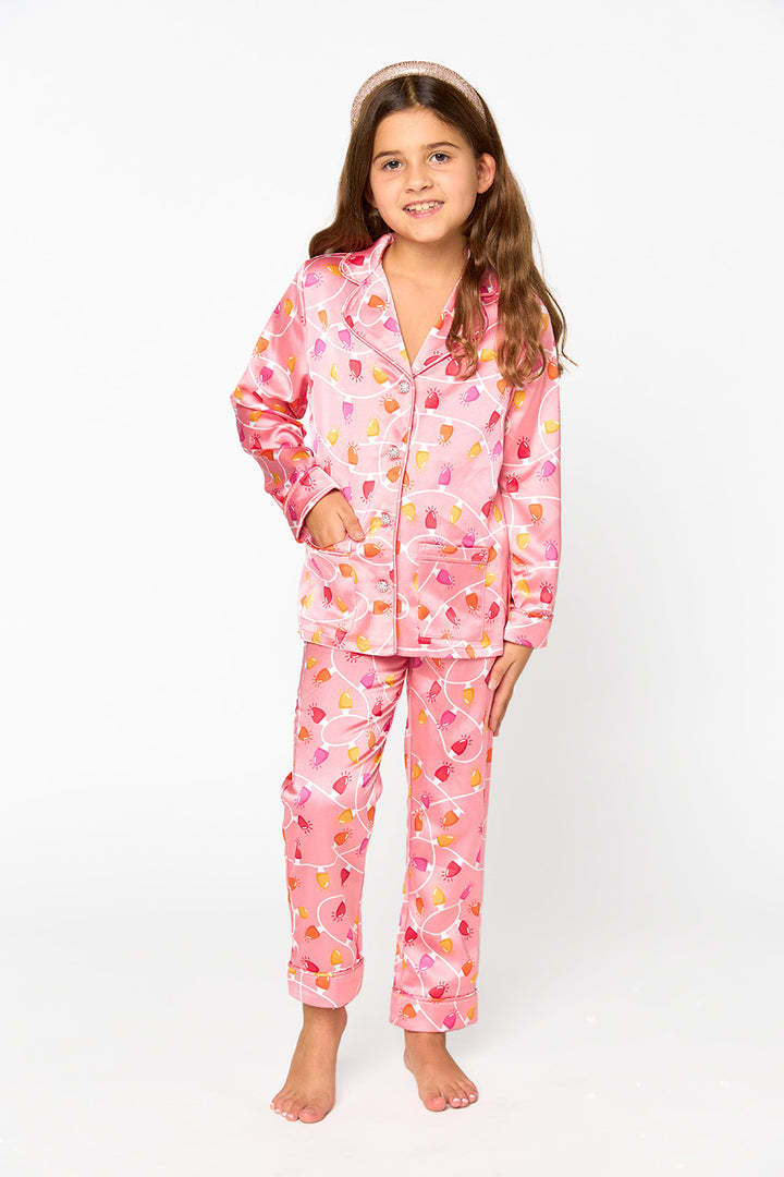 European And American Christmas Pajamas Suit Printed Homewear Children