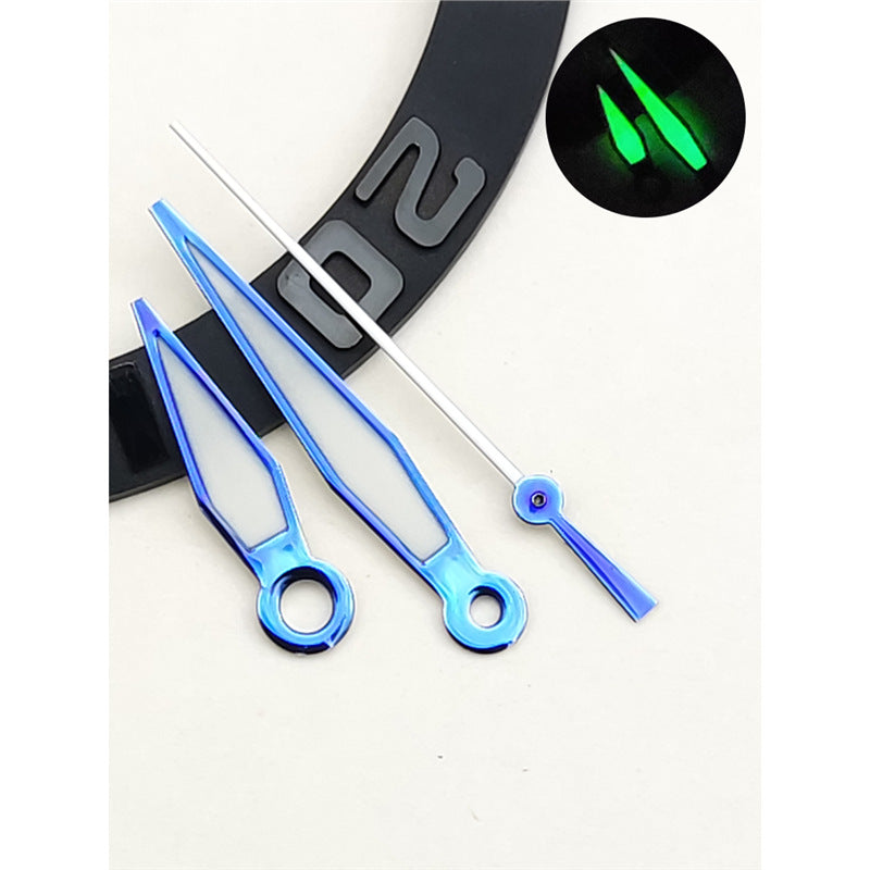 Pilots Three-hand Watch With Green Luminous Hands