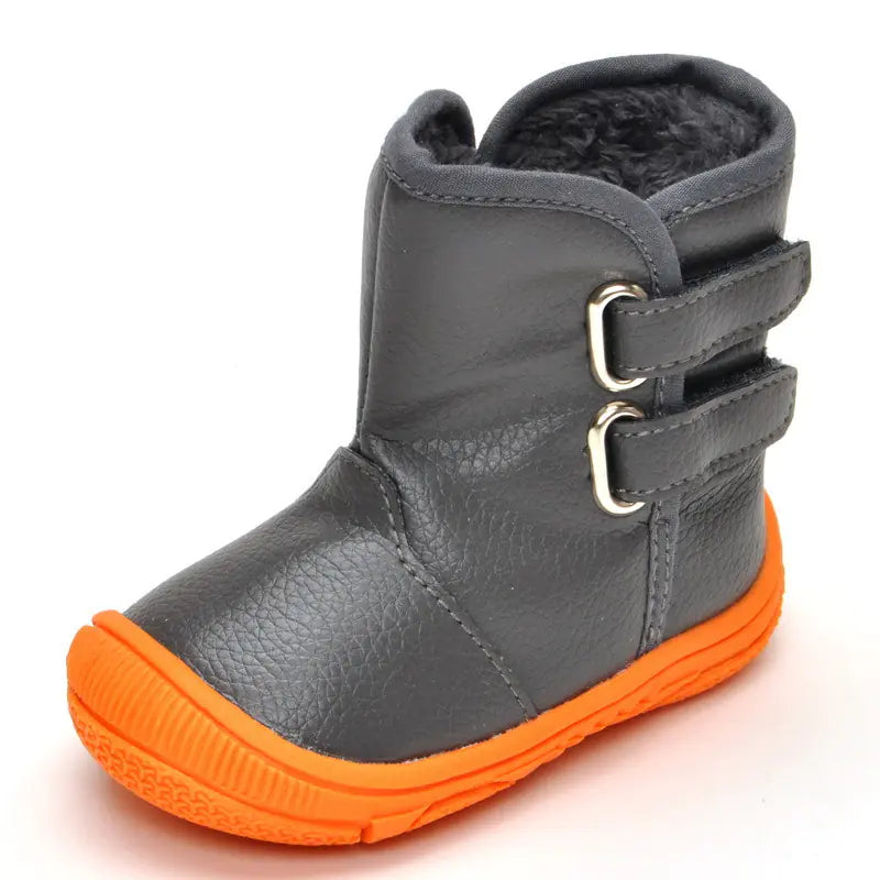Style Loft Collection BabyLoft Cotton Booties with Rubber Sole