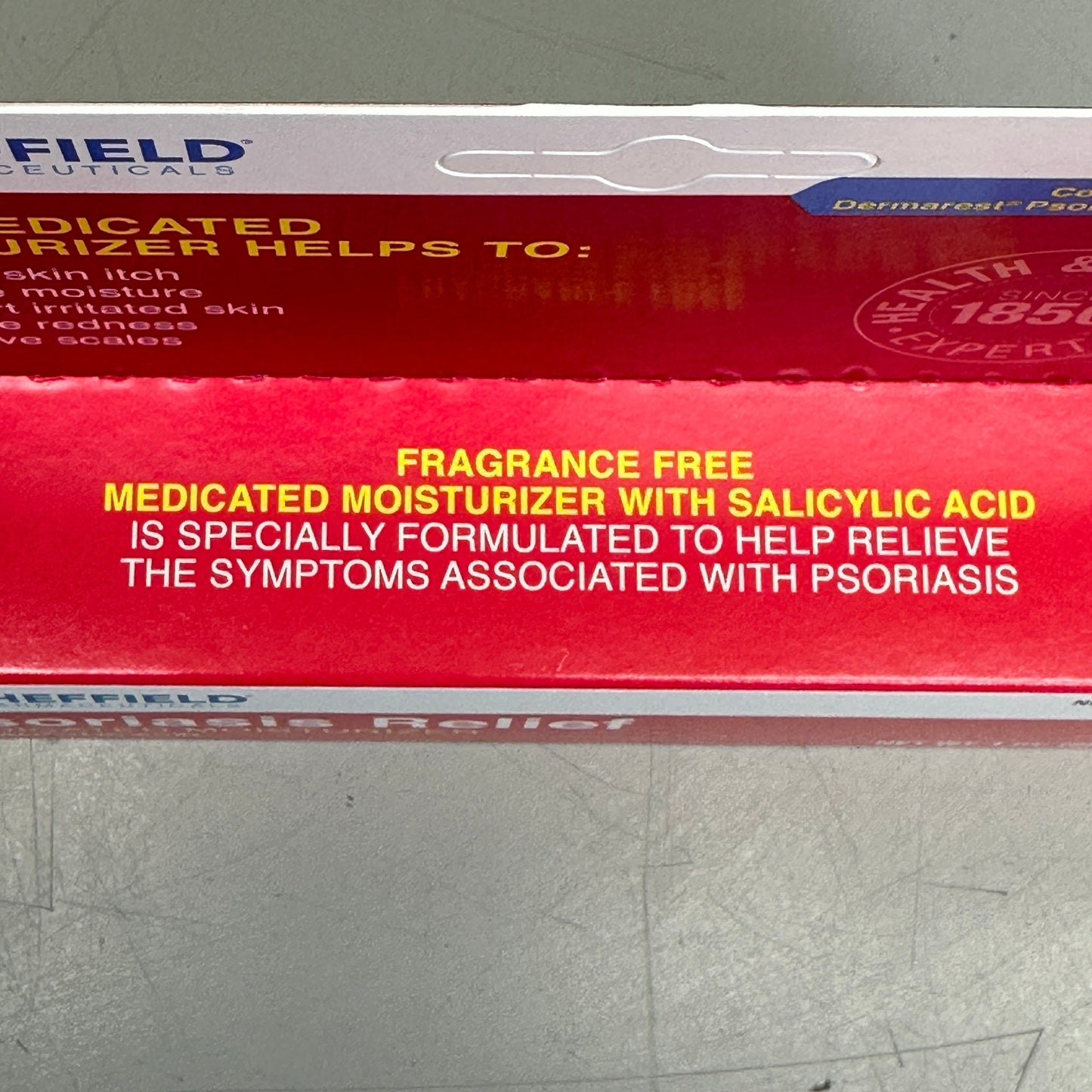 SHEFFIELD Psoriasis Relief Medicated Moisturizer 1 oz 06/25