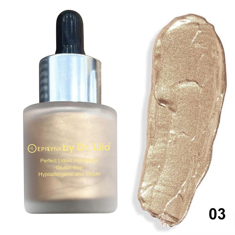 Perfect Liquid Highlighter Drops – Dewy, Luminous Glow (Vegan, Gluten-Free)