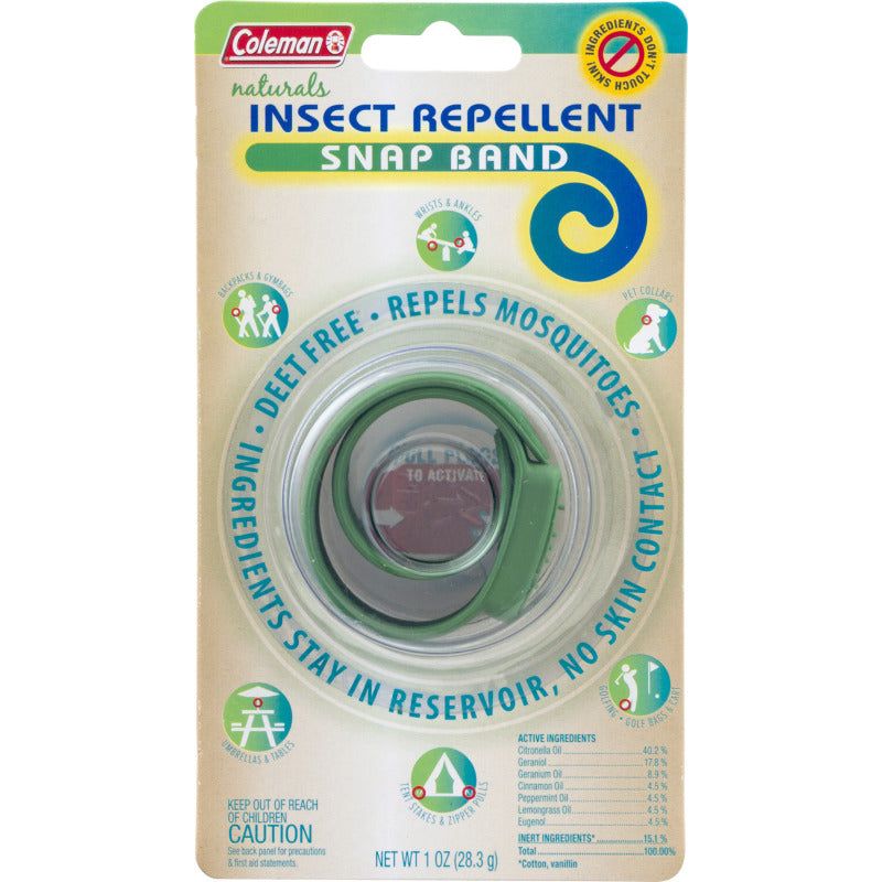 Coleman Naturals Insect Repellent Snap Band