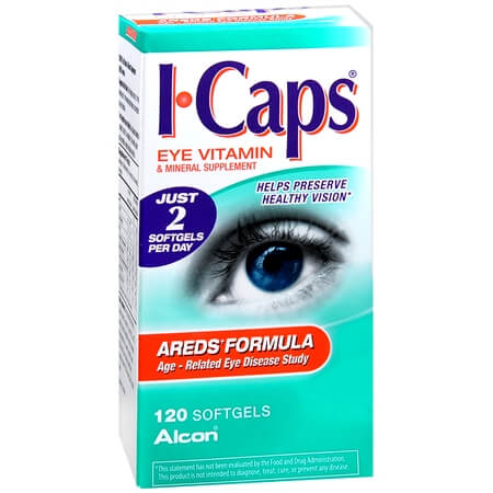 I-Caps AREDS Formul Eye Vitamin Softgels 30 Ct Box