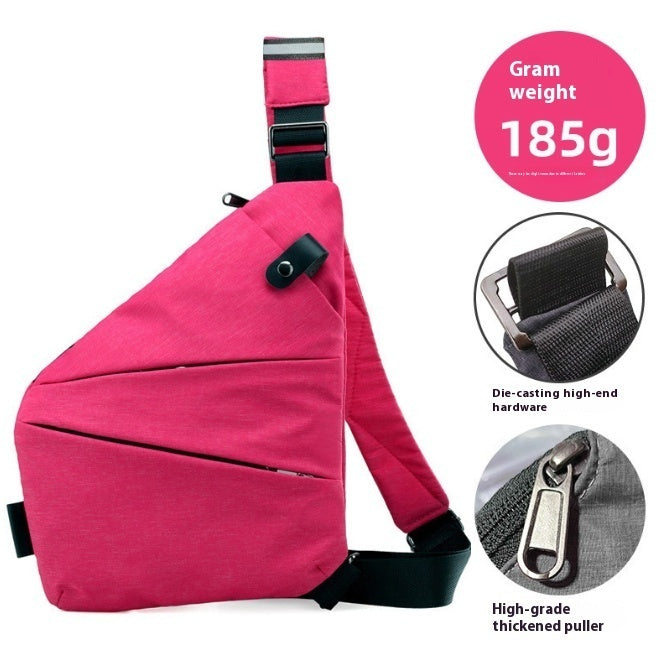 Men's Lightweight Nylon Crossbody Bag