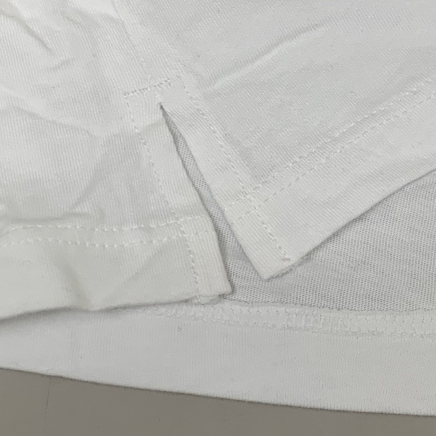 TOMMY HILFIGER Adaptive Short Sleeve Hook & Loop T-Shirt White Women's SZ S/P Signature Stripe (New Other)
