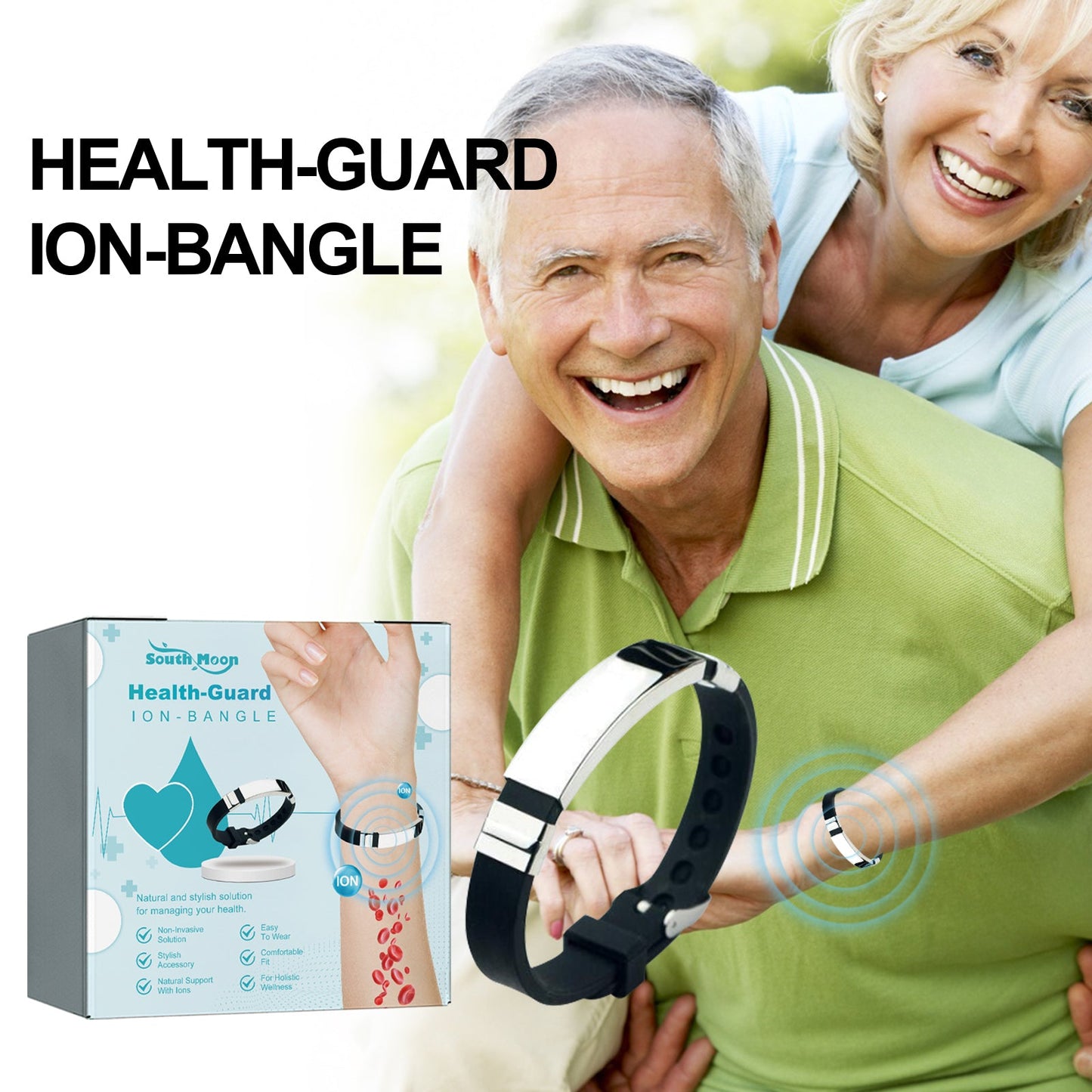 Ion Bracelet, Firming Abdominal Thigh Fat Relief Dizziness Body Discomfort Care Bracelet