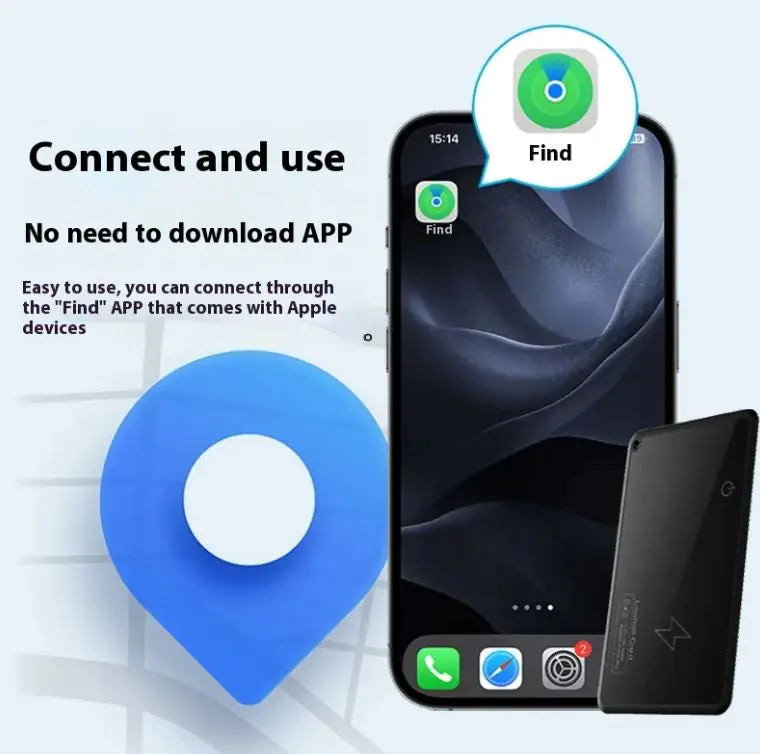 Style Loft Collection DigitalLoft Apple iOS Smart Tracker Card