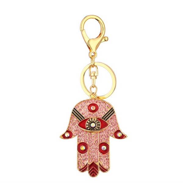 Hamsa Fashion Key Chain