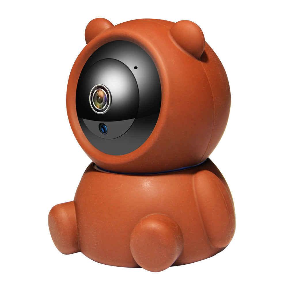1080P WiFi Auto-Tracking Bear Camera with IR Night Vision