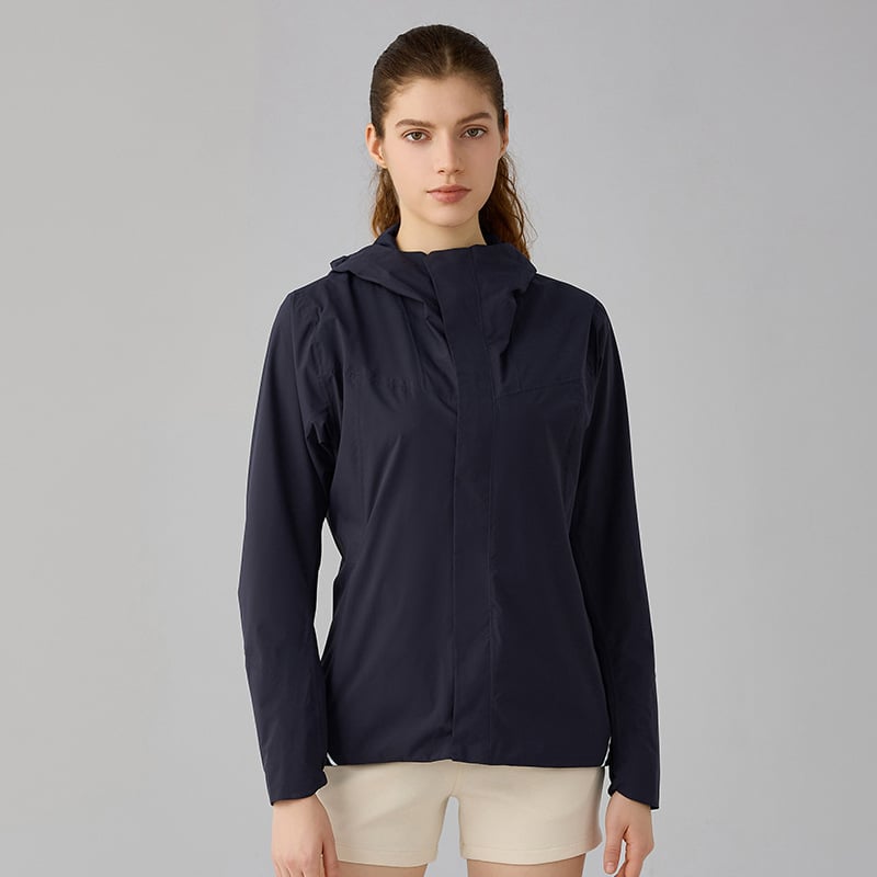 Warm Wool Lined Windproof Soft Shell Jacket with Tape
