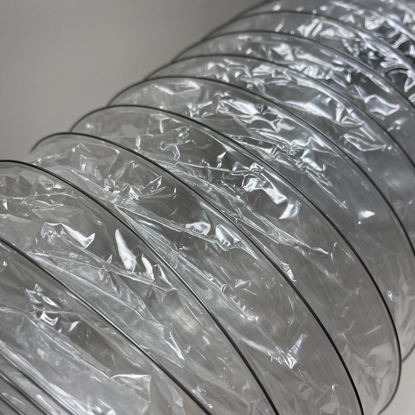 6-PACK! FLEX DUCT 8" x 25' Clear for HVAC C825 (New)