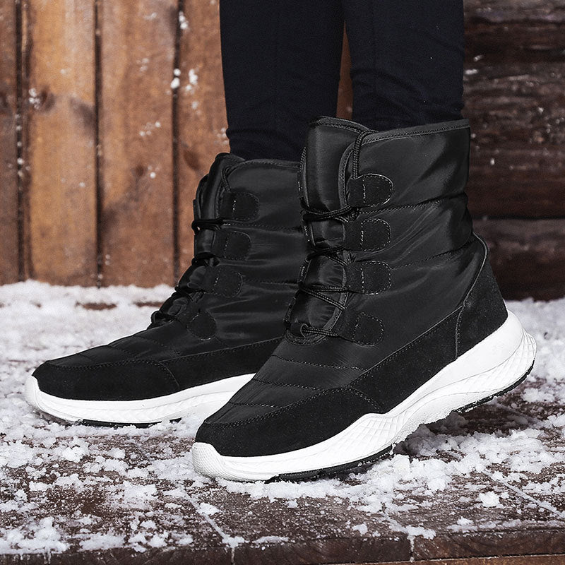 Plus Velvet Long Tube Plus Size Snow Boots Women