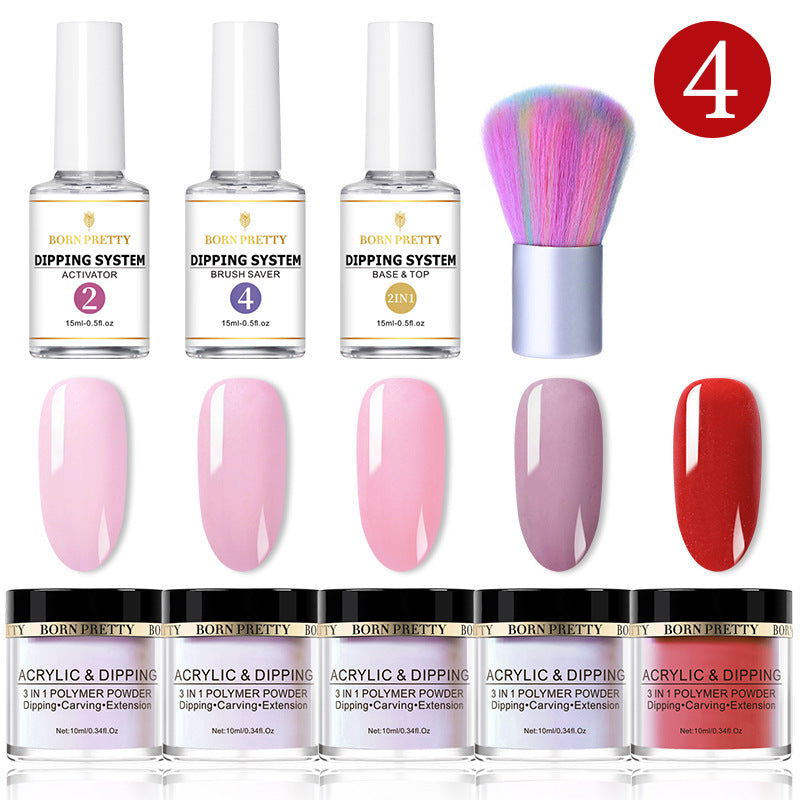 Nail Polish & Infiltration Powder Set