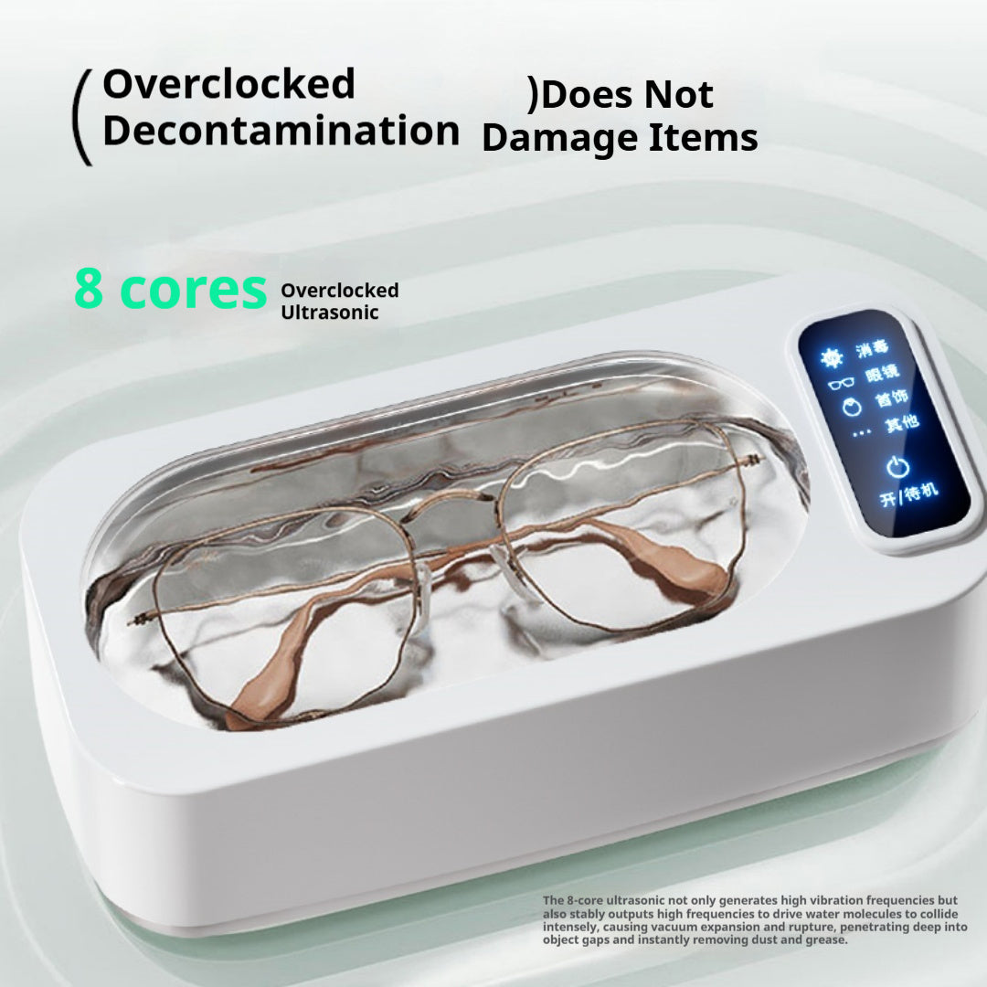 Ultrasonic Cleaning Machine For Glasses Jewelry And Precious Stones