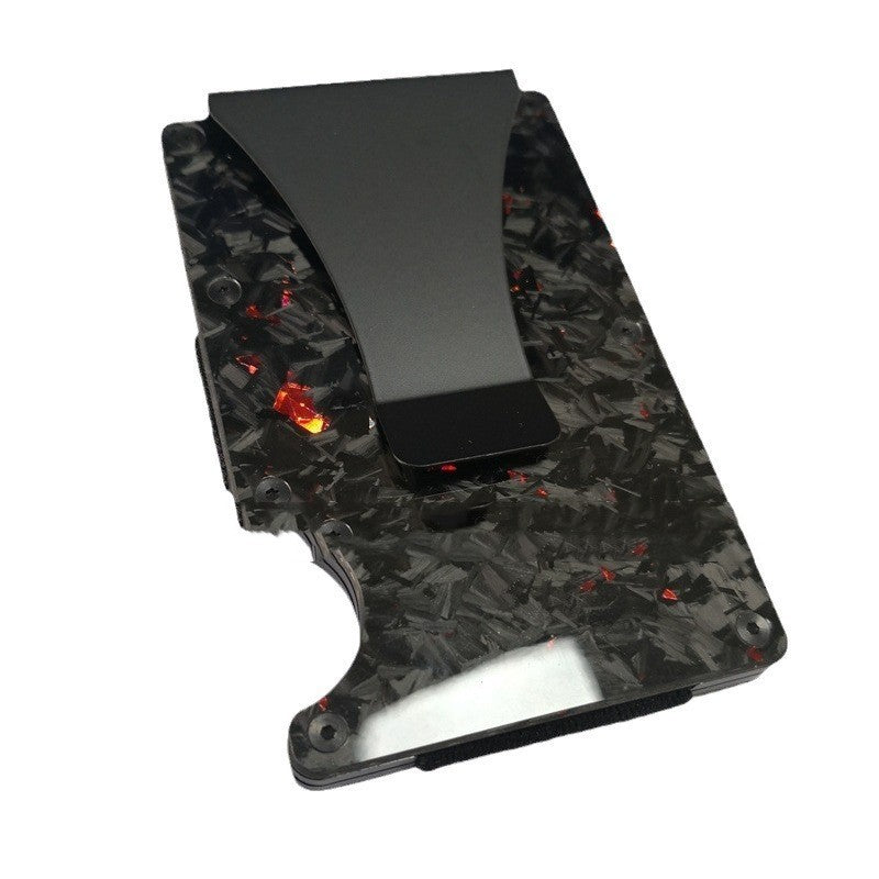 Carbon Fiber Wallet with RFID Card Holder