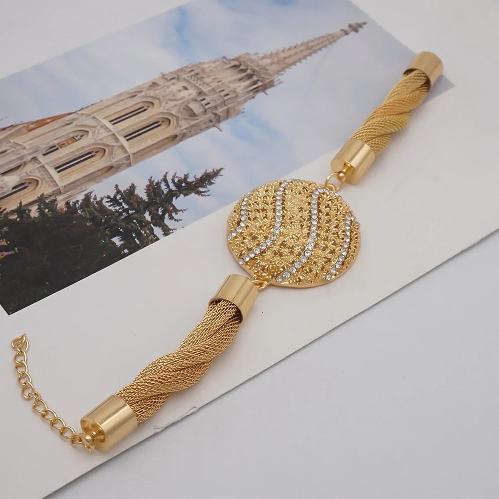 Style Loft Collection Golden African x Dubai Jewelry Set