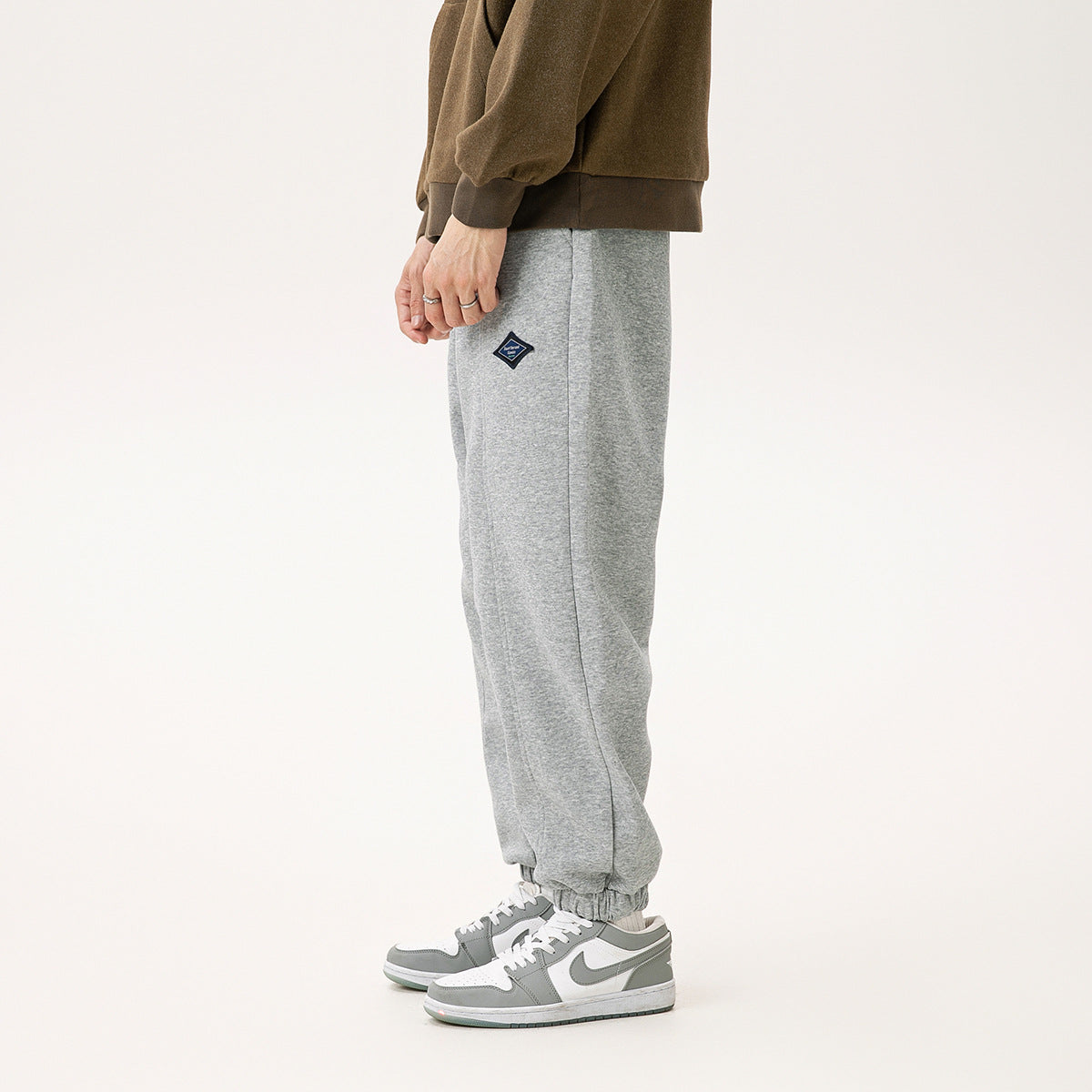 Retro Fashion Brand Sports Casual Sweatpants Men