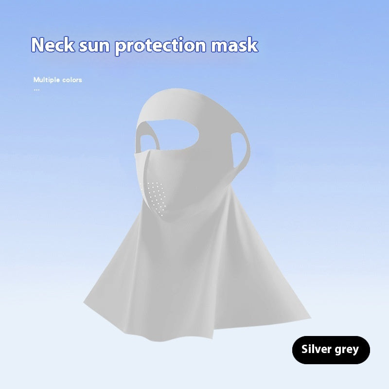 Ice Silk Sunscreen Mask UV Protection