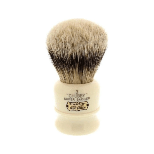 Simpsons Chubby 3 Super Badger Hair Shaving Brush