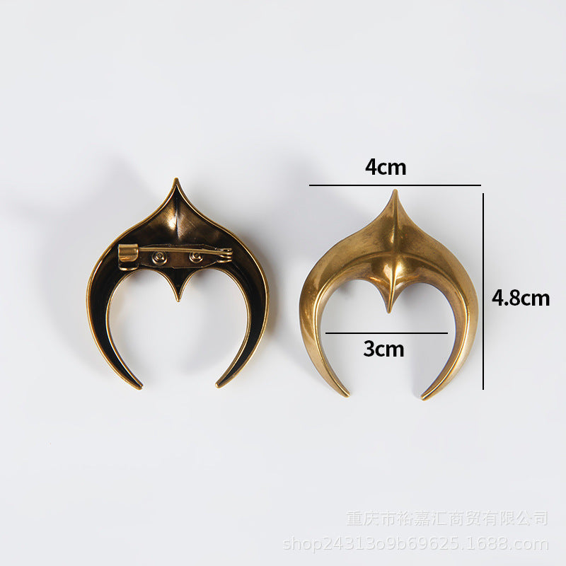 Ins Style Metal Simplicity Brooch