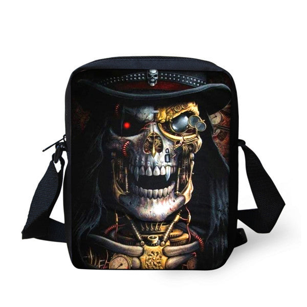 Skull Messenger Bag for Children