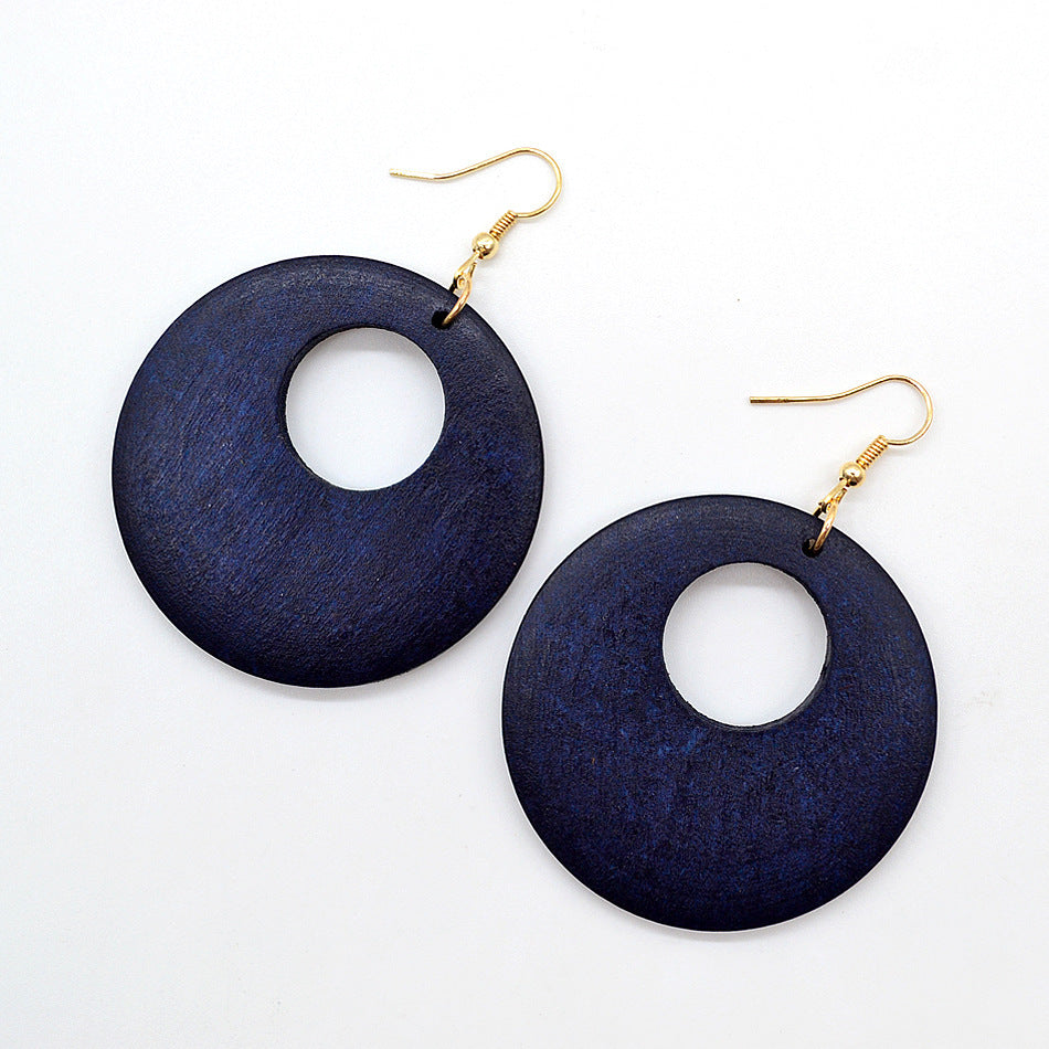 Original Fashion Wood Earrings Ornament