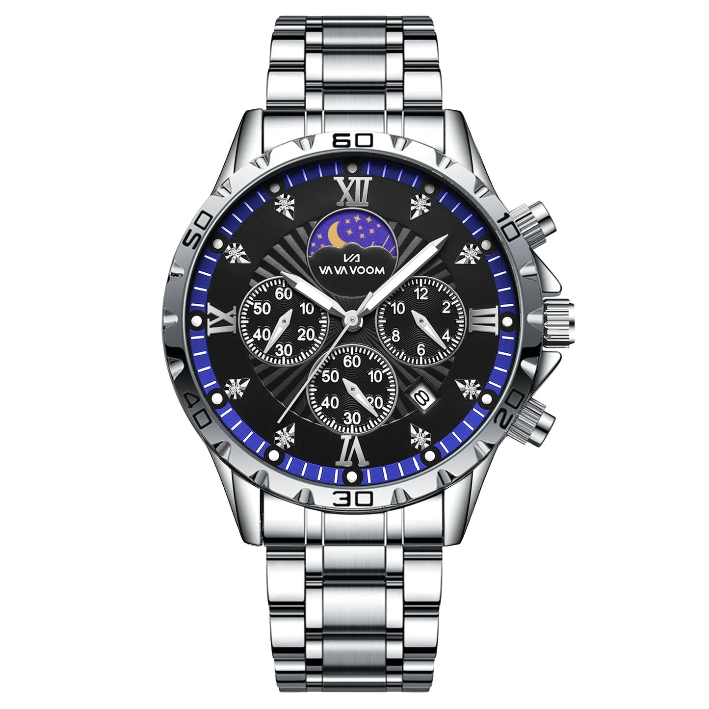 Style Loft Collection Hawthorne Luminous Calendar Quartz Watch