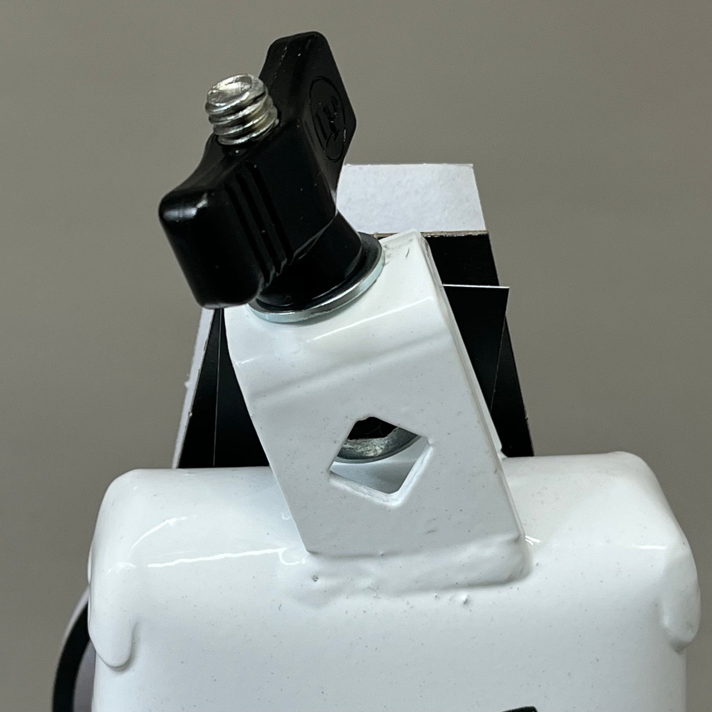 LP Mountable Collect-A-Bell More Cowbell 5" Fits 3/8" Dia rods White LP204C-MC