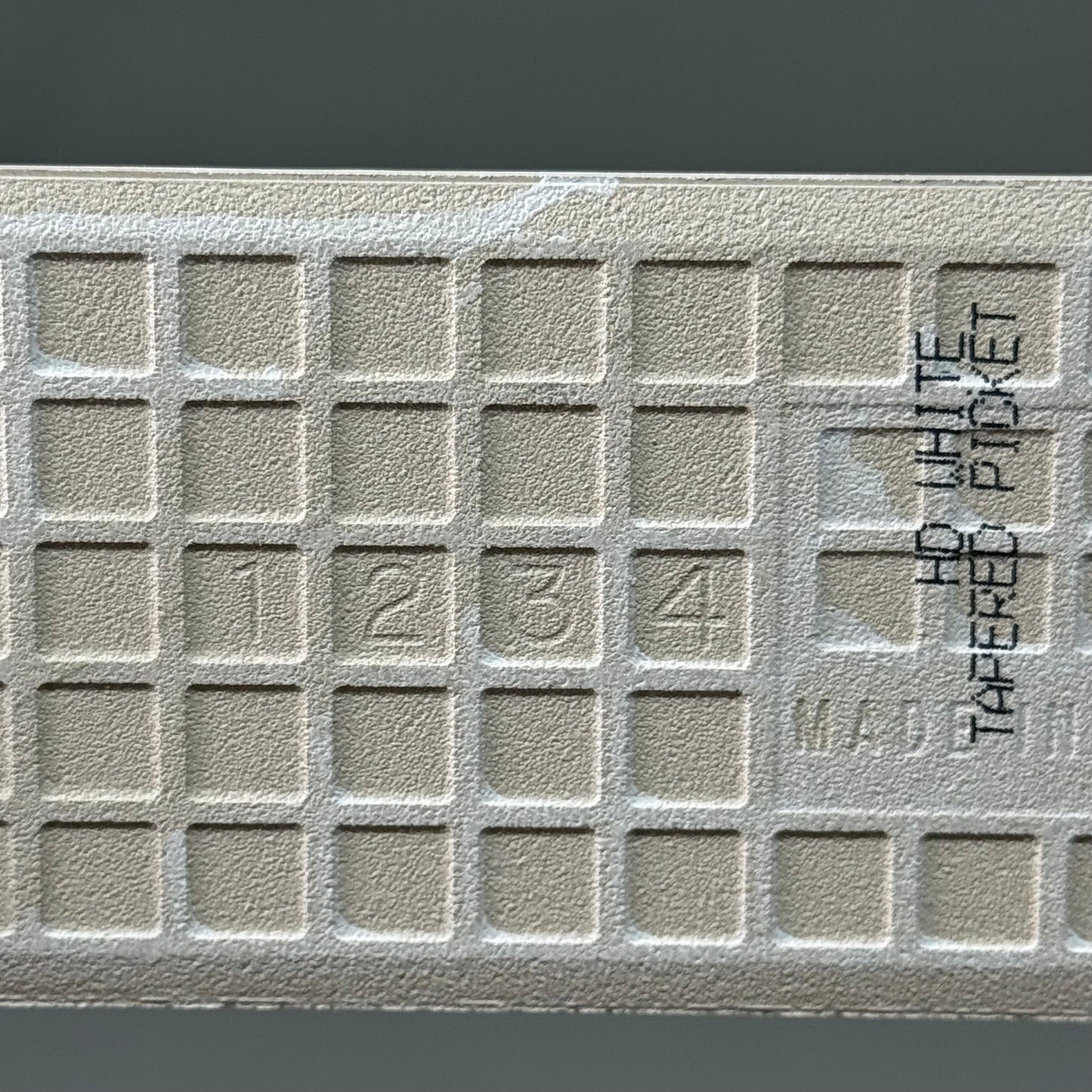 CIFRE CERAMICA Dimsey White Porcelain Stoneware 13"X2.5" Wall Tiles 62ct TONOR14