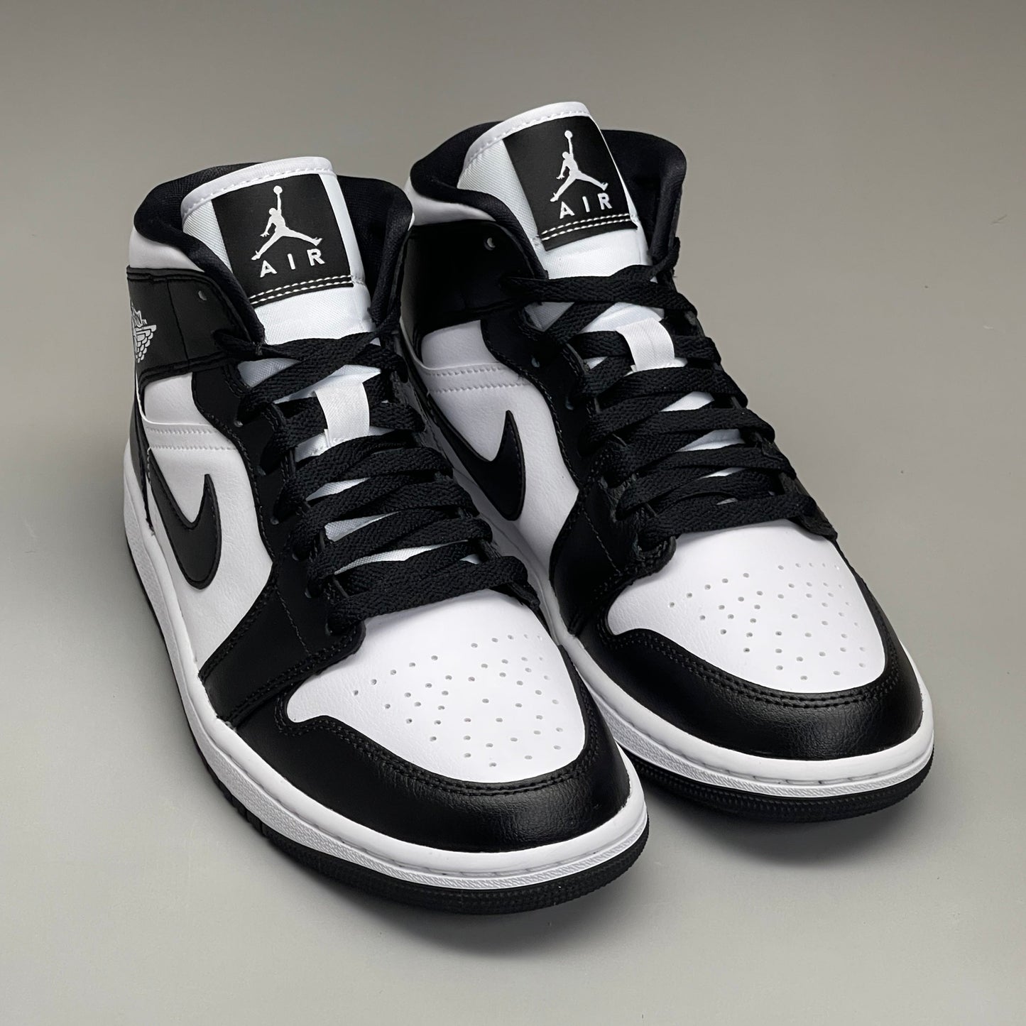 NIKE AIR JORDAN 1 Mid Panda Women's Sz 7 Black / White DV0991-101 (New)