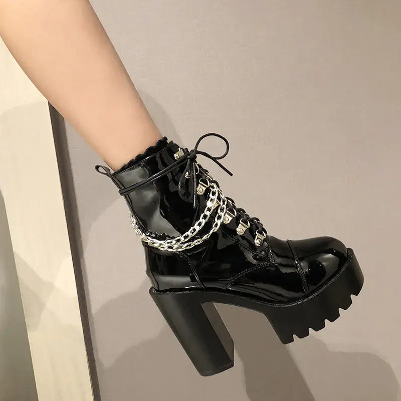Style Loft Collection Tantra Waterproof Heel Boots