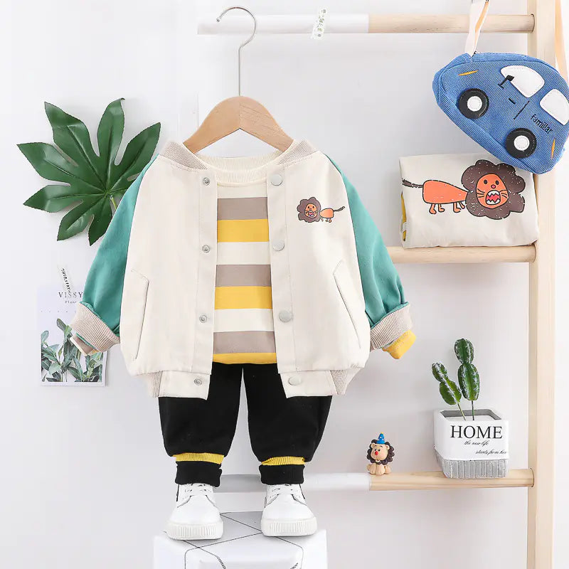 Style Loft Collection BabyStyle Cleo de Luxe Long Sleeve 3-Piece Outfit Set