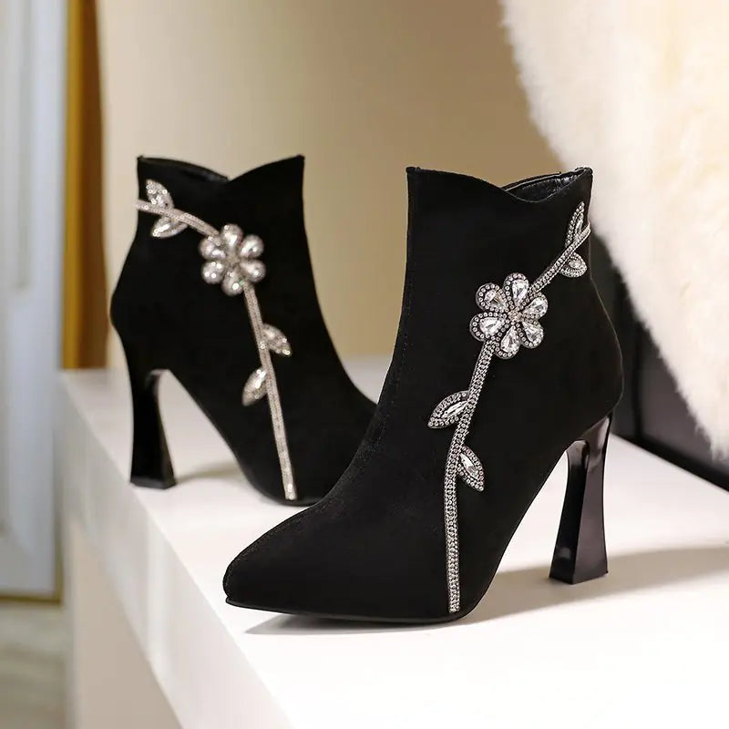 Style Loft Collection Cattleman's Ball Rhinestone Boots