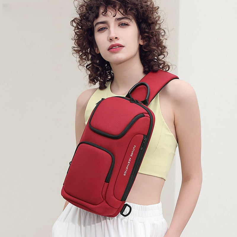 Men's Korean-style Chest Bag Light & Functional